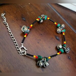 Bohemian Beaded Anklet